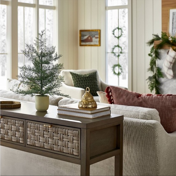 Studio McGee Cast Brass Bell Figural - Threshold - Picture 2 of 6